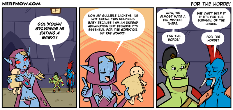 Illustration for article titled Sunday Comics: For The Horde!